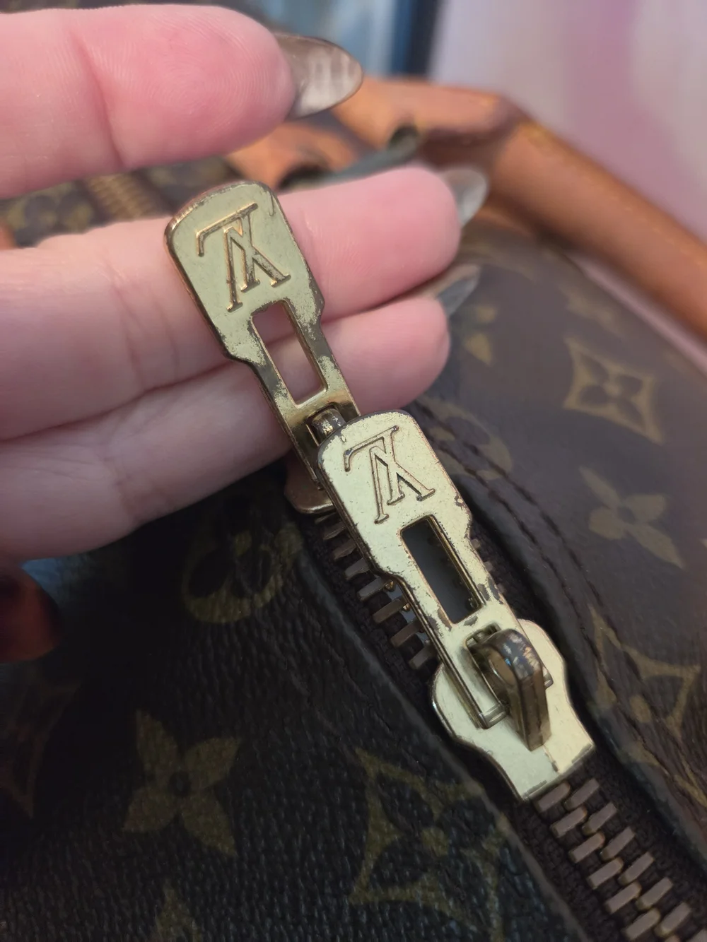Louis Vuitton Brown Monogram Keepall Duffel Bag